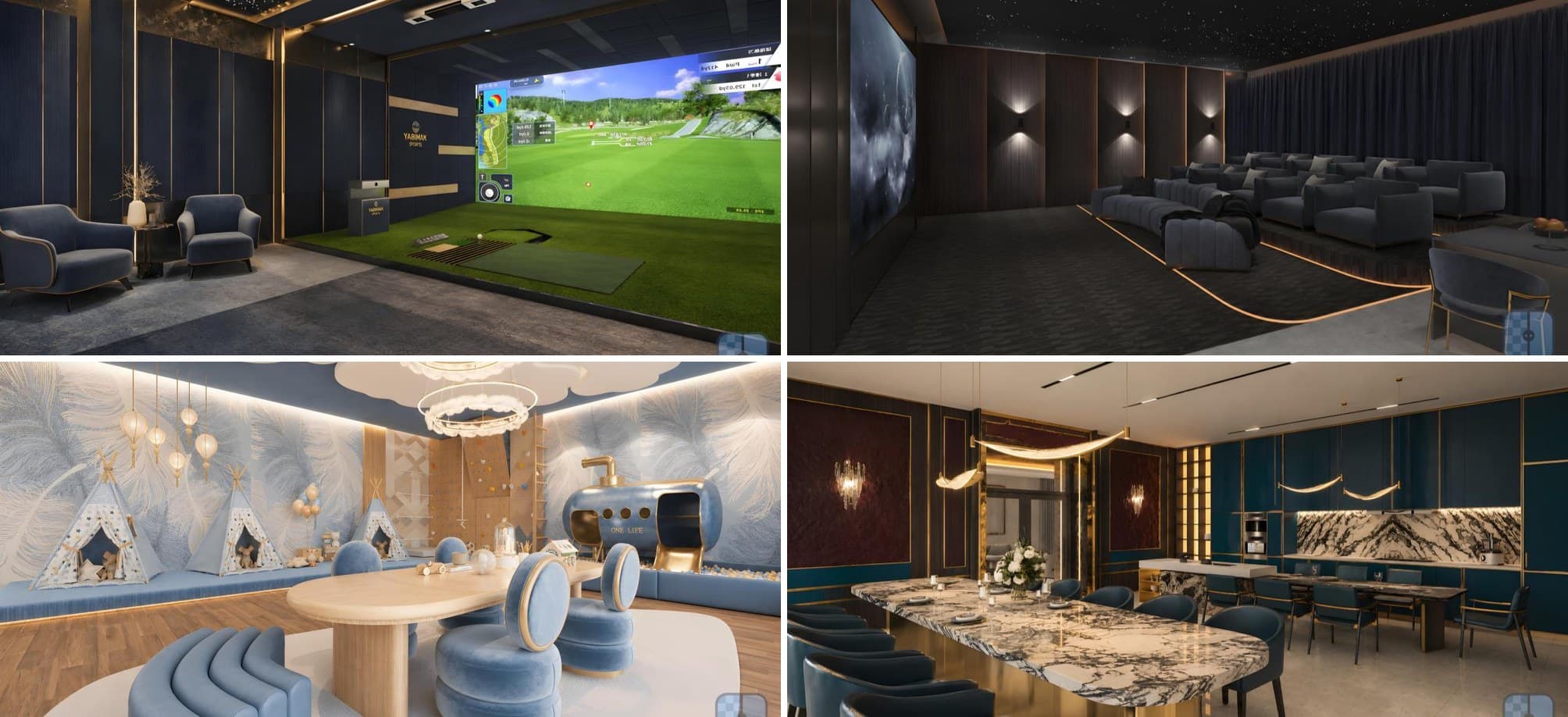 Indoor recreation and family facilities artist impressions